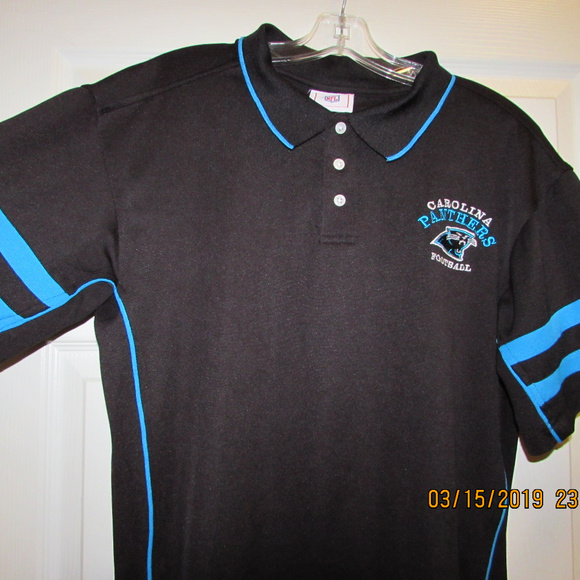carolina panthers golf shirt